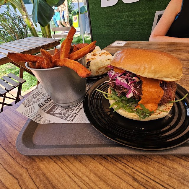 Vegan Burger and Wrap