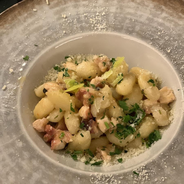 Gnocchi Polipo Cacio Pepe E Lime