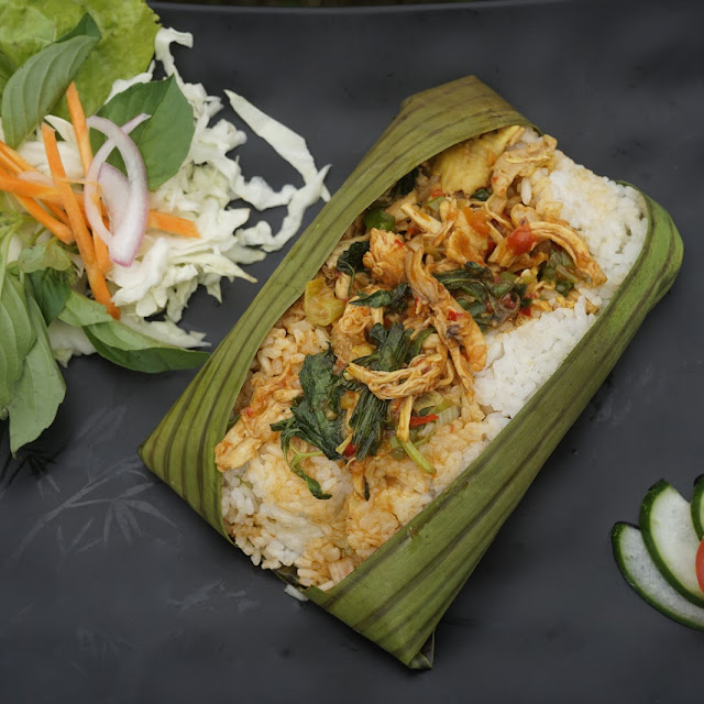 Nasi Bakar Ayam
