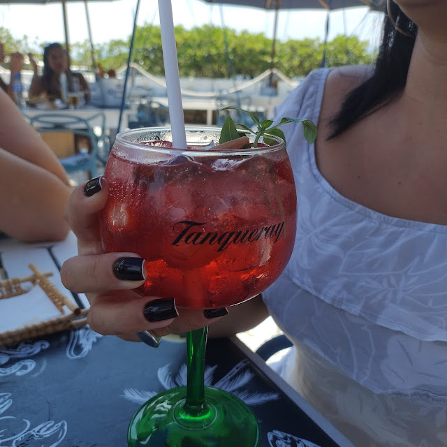 Gin Tônica Com Morango E Canela