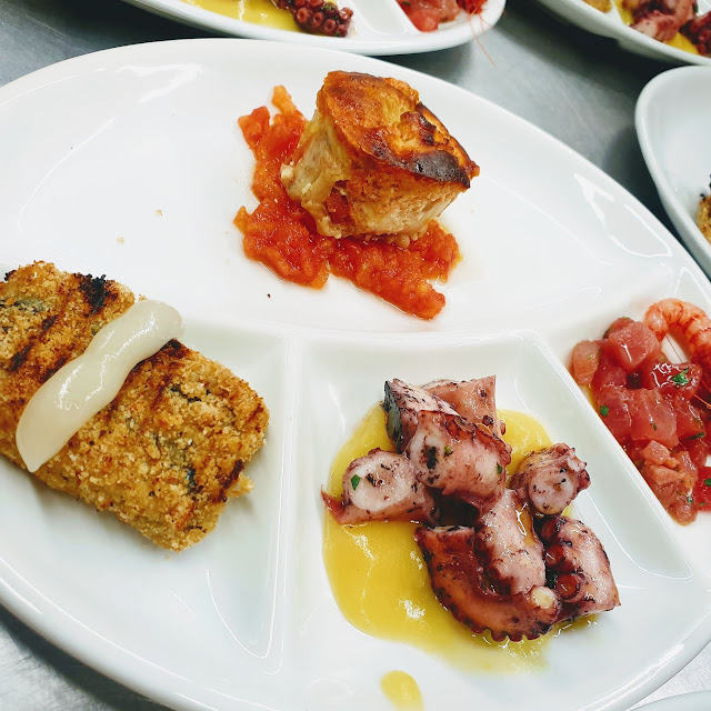 Degustazione Antipasti Di Pesce Cotto