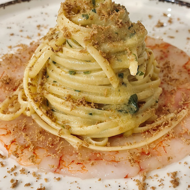 Linguine Con Bottarga Di Tonno