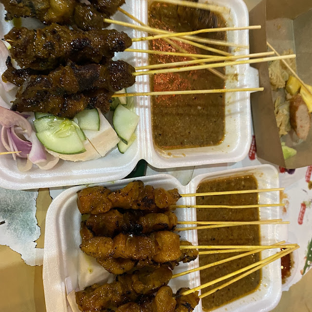 Satay Kambing And Ayam