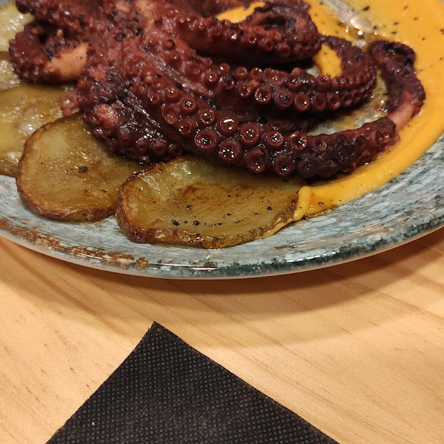 Pulpo Con Patatas Y Boniato