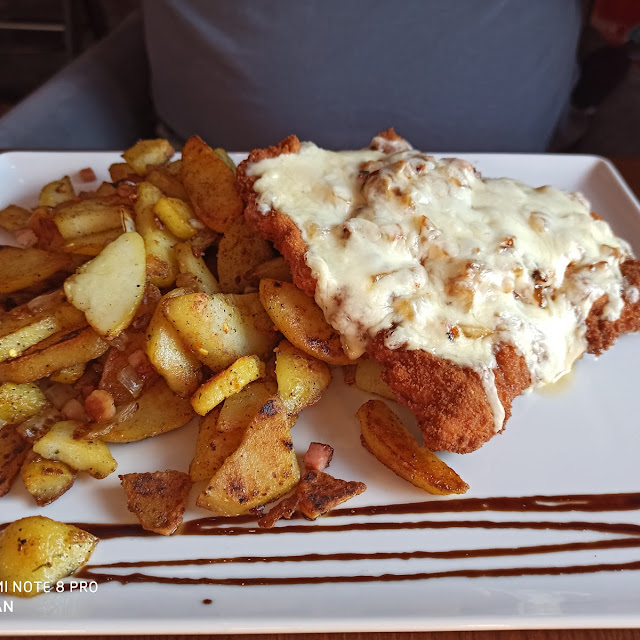Cordon Bleu Bratkartoffeln Mit Pfifferling Rahmsauce