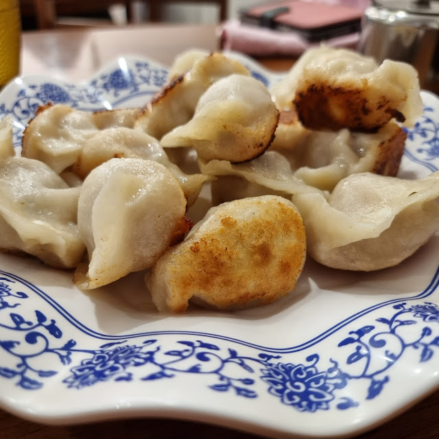 Pork and Celery Pan Fried Dumplings