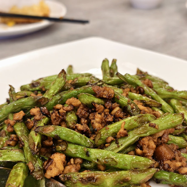 Wok Fried French Bean with Minced Meat