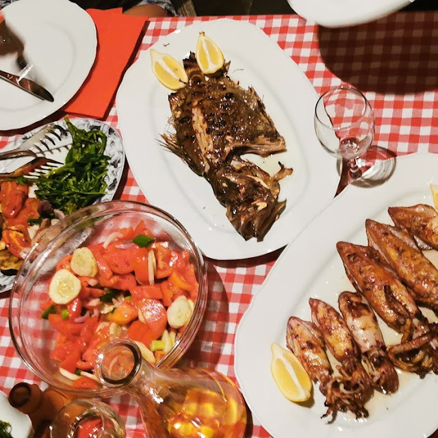 Lignje Na Žaru