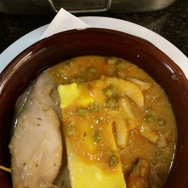 Calamaro Ripiano Sepie Con Polenta