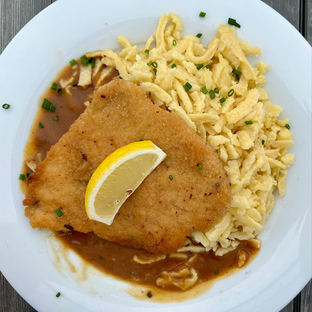 Putenschnitzel Mit Spätzle