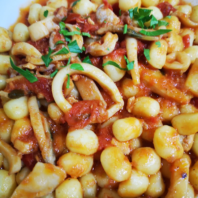Gnocchetti Alla Crema Di Scampi