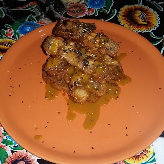 Berengenas Con Miel Y Sesamo