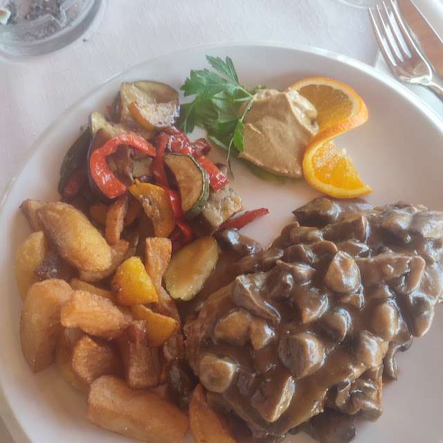 Rumpsteak with Mushrooms