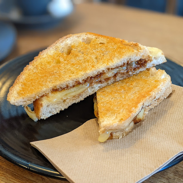 Cheese and Vegemite Toastie