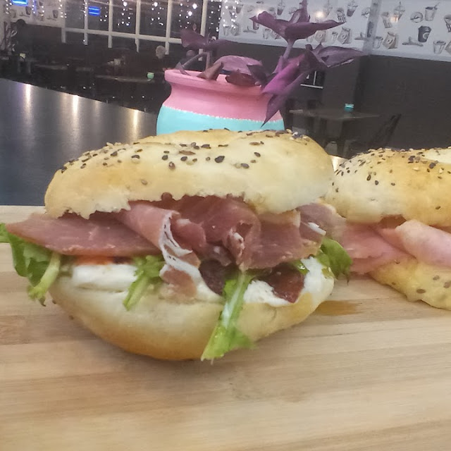 Bagels Jamon Crudo