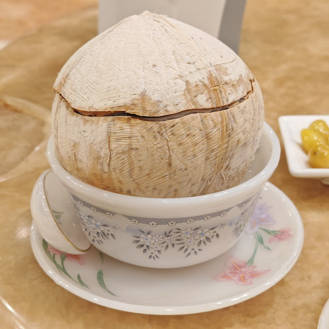 White Bird Nest Steamed with Coconut