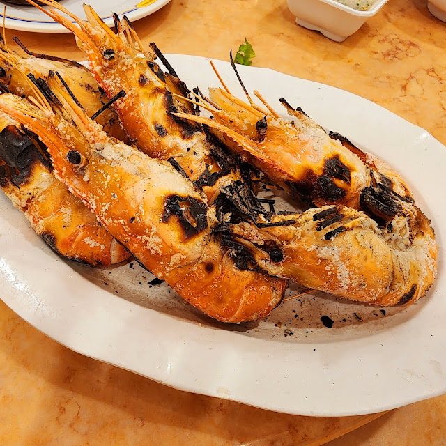 Charcoal Grill Shrimps