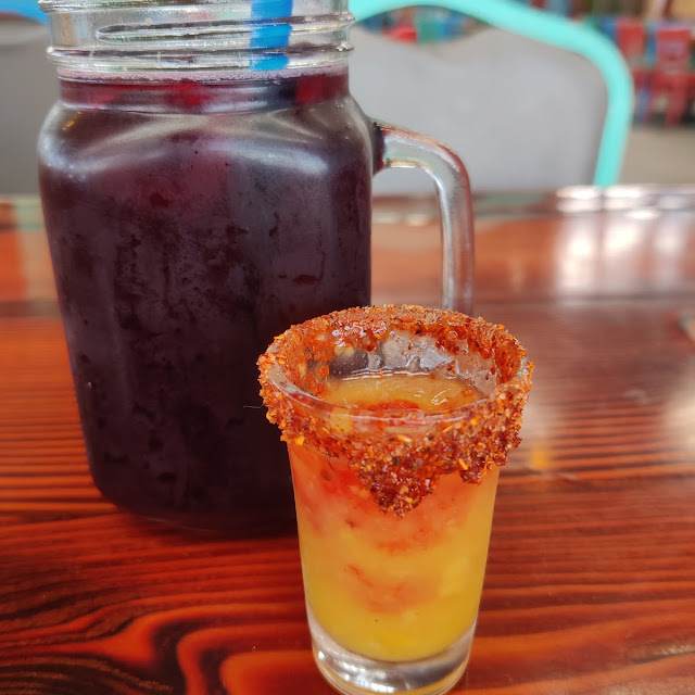 Mango Baby & Agua Fresca Jamaica
