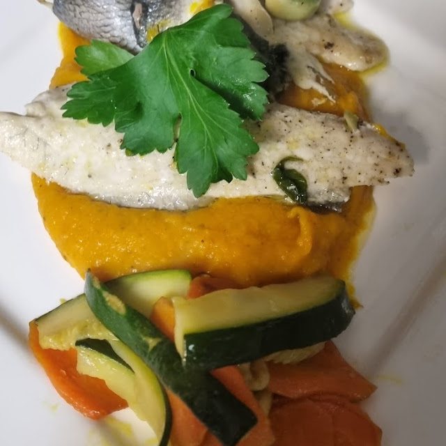 Doradefilet Mit Kürbiscrem