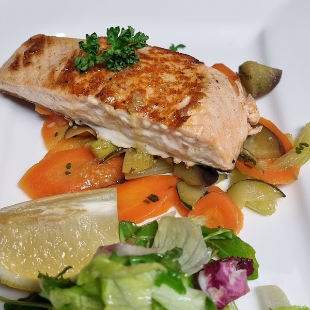 Lachsfilet