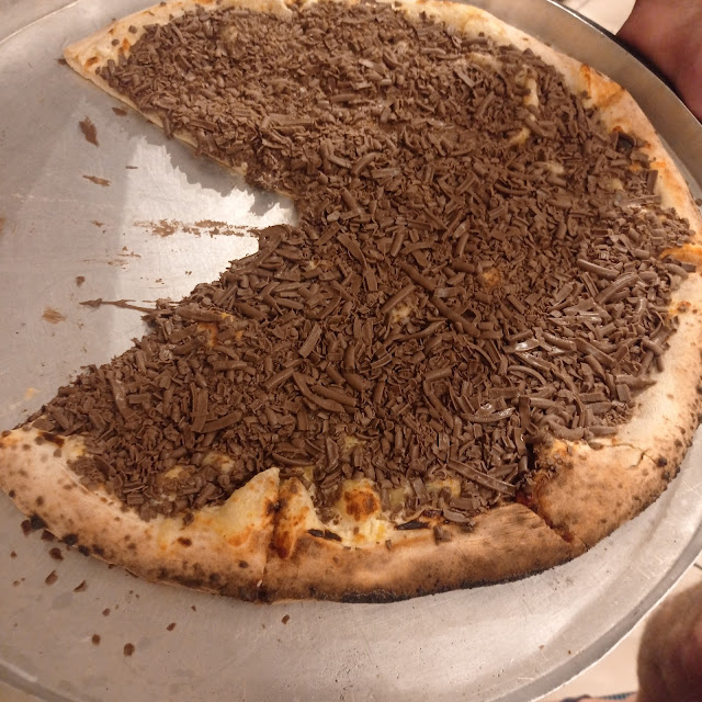 Pizza de Chocolate