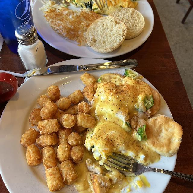 Chicken Kiev Eggs Benedict