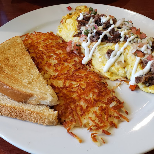 Southwest Steak Omelet