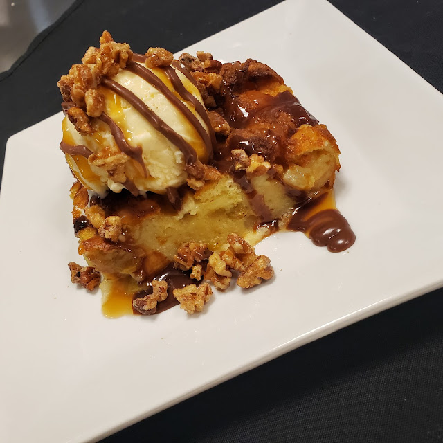 Warm Apple and Caramel Bread