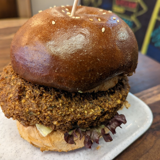 Veganer Burger