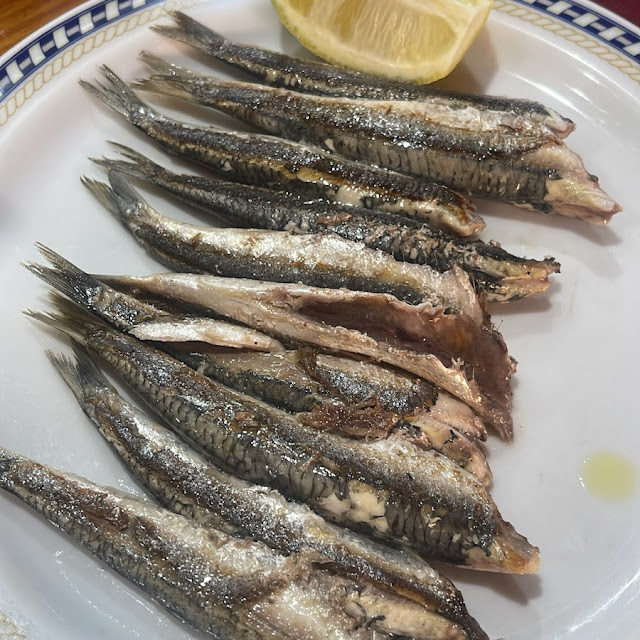 Boquerones Plancha
