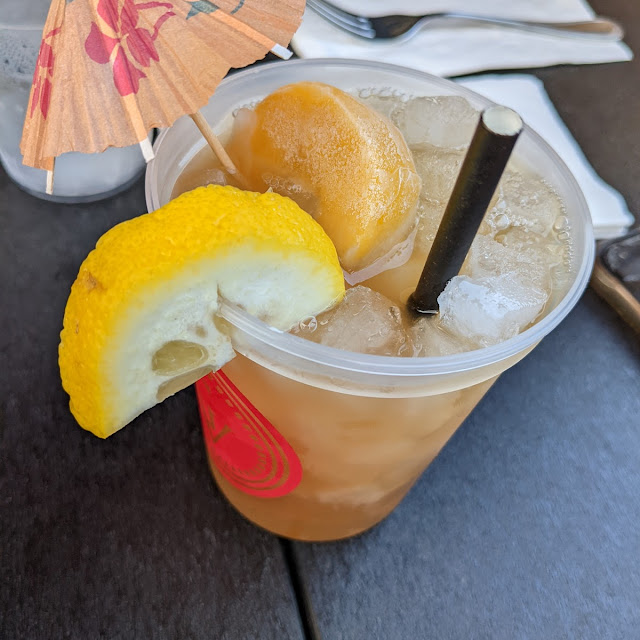 Bourbon Honey Peach Tea