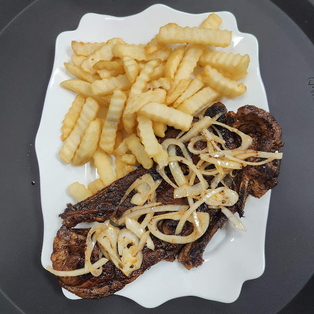 Lamb BBQ 2pcs 1 Side Dish