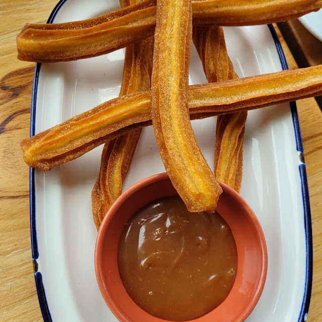 Churros with Nutella