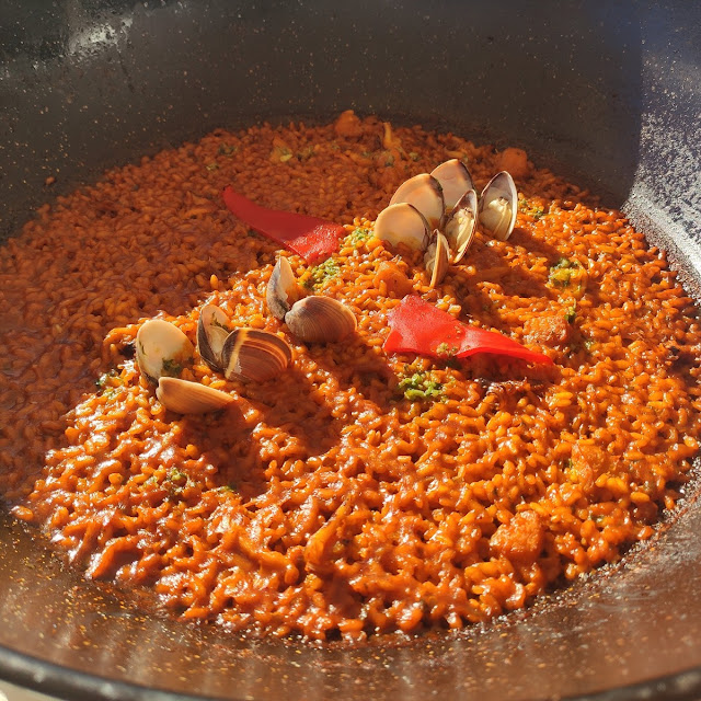 Arroz Meloso Con Almejas Y Rape