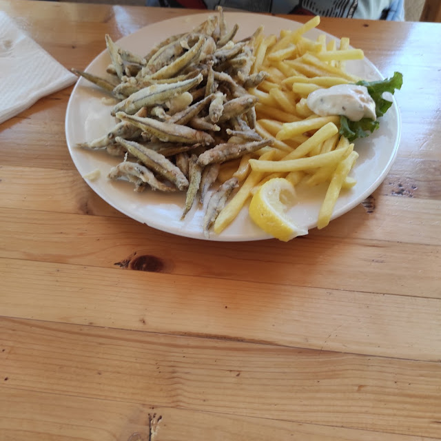 Fried Fish with French Fries