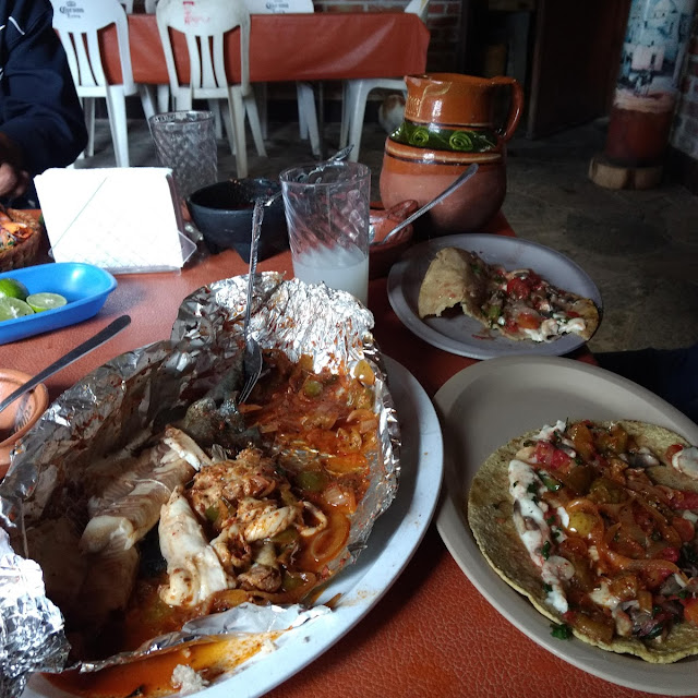 Quesadilla de Hongos Y Pulque