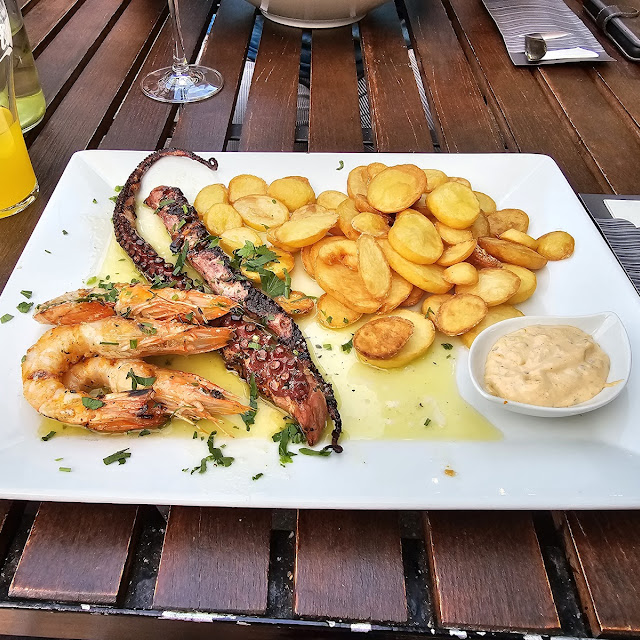 Gegrillter Calamari