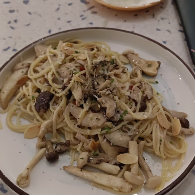 Mushroom Aglio Olio