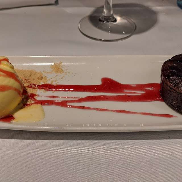 Coulant de Chocolate Con Helado Vainilla