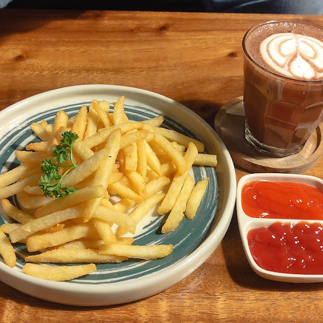 French Fries with Chocolate