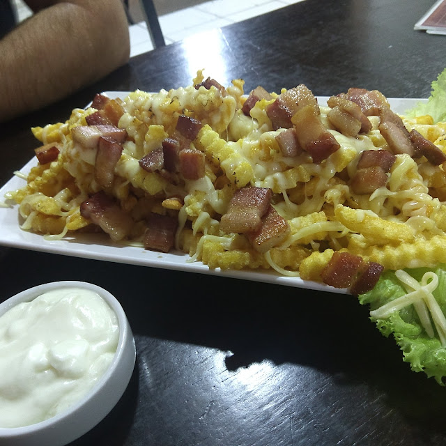 Batata Com Bacon E Queijo