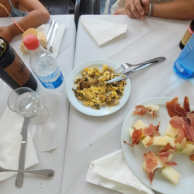 Revuelto de Boletus Melón Con Jamón