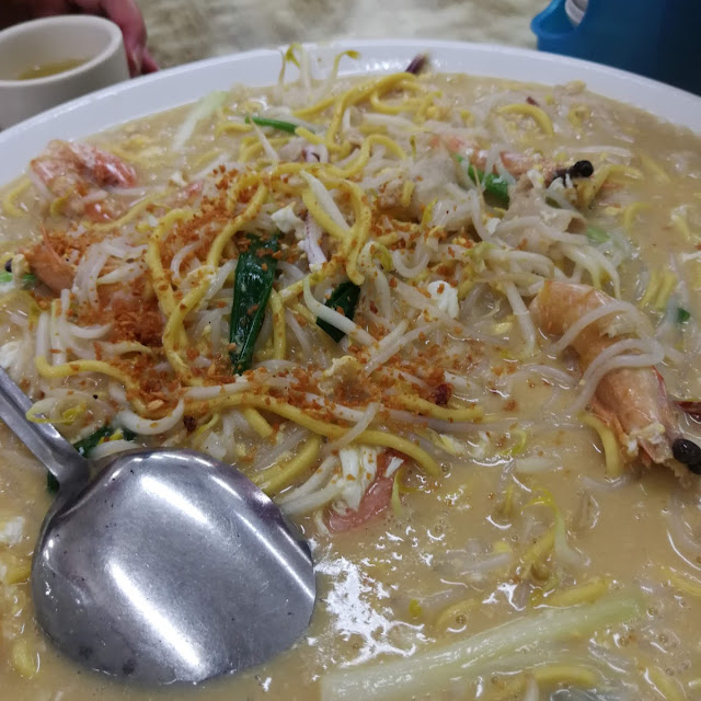 Fried Kueyteow with Creammy Egg Sauce