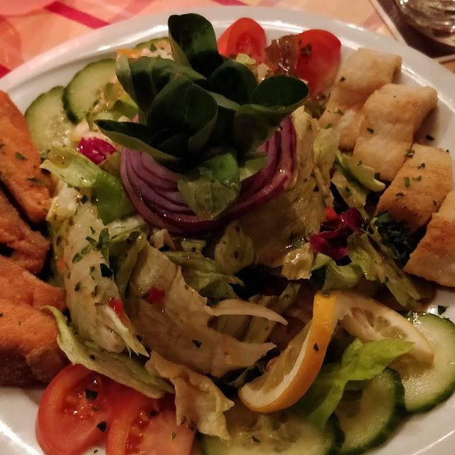 Salat Mit Zander Und Lachs