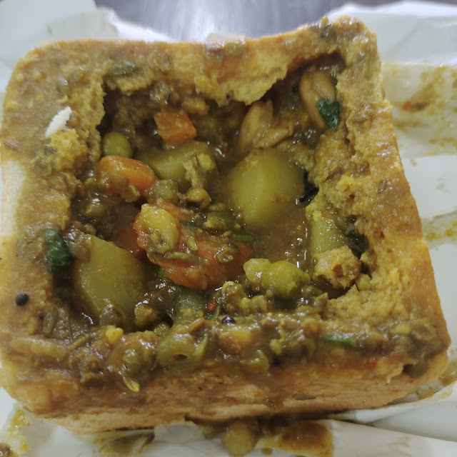 Mixed Veg Bunny Chow