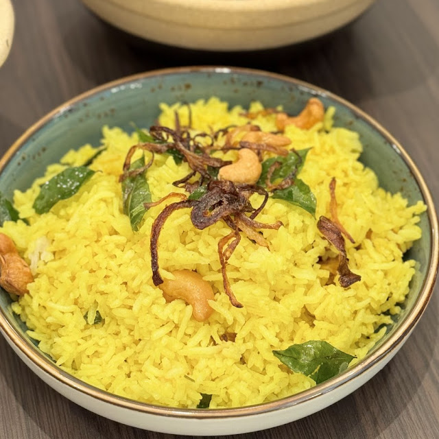 Tempered Yellow Rice