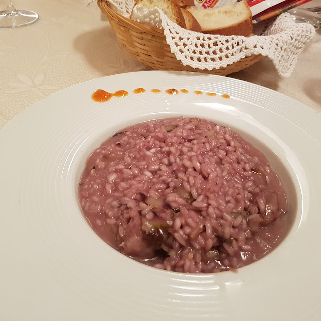 Risotto Al Radicchio E Salsiccia