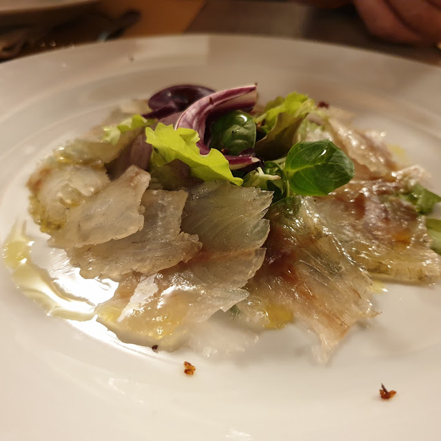 Branzino Affumicato Con Radicchio
