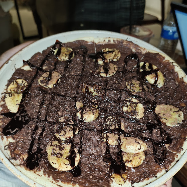 Pizza Triple Choco Banana