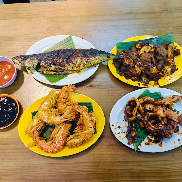 Ikan Bakar Sotong Bakar Kerang Bakar
